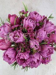 Классический круглый name от Букет Маркет 2