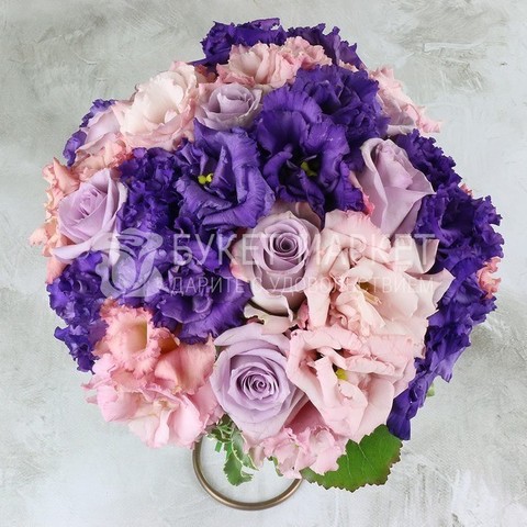 Классический круглый name от Букет Маркет 2