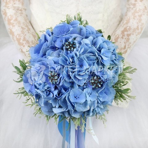 Монобукет из одного вида цветов, Классический круглый name от Букет Маркет 4