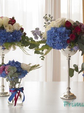 Столы и стулья гостей / Банкет в Классика от Студия декора и флористики Мои любимые цветы 1