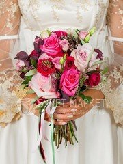 Классический круглый name от Букет Маркет 2