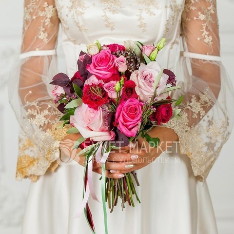 Классический круглый name от Букет Маркет 2