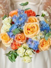 Классический круглый name от Букет Маркет 1