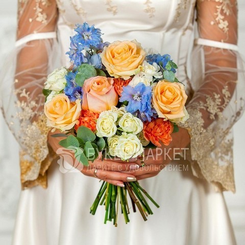 Классический круглый name от Букет Маркет 2