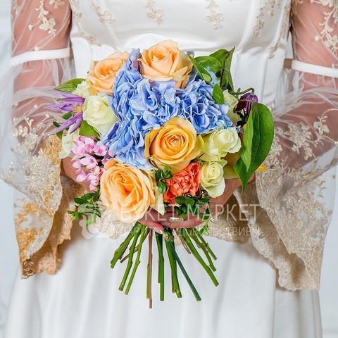 Классический круглый name от Букет Маркет 2