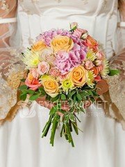 Классический круглый name от Букет Маркет 2