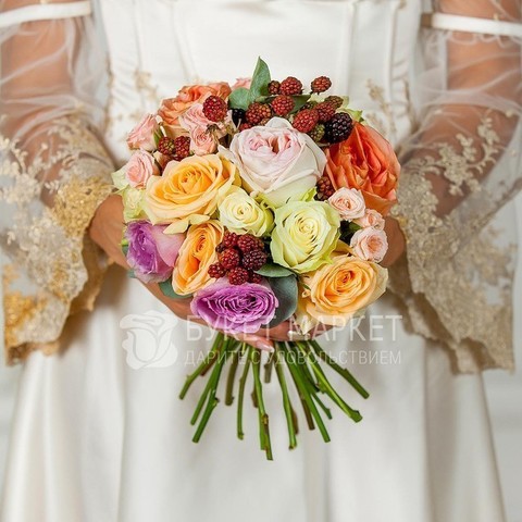 Классический круглый name от Букет Маркет 2