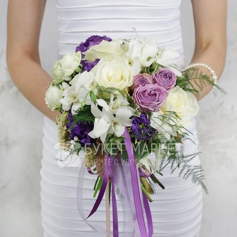 Классический круглый name от Букет Маркет 2