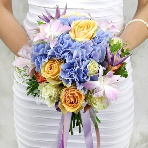 Классический круглый name от Букет Маркет 2