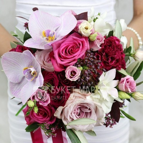 Классический круглый name от Букет Маркет 2