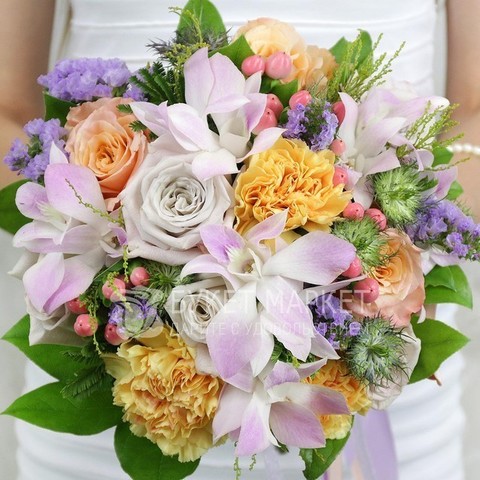 Классический круглый name от Букет Маркет 2