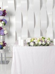 Президиум / Стол молодоженов, Фотозона в Весенняя / Летняя от Букет Маркет 2