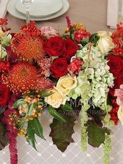 Президиум / Стол молодоженов, Фотозона в Весенняя / Летняя от Букет Маркет 2