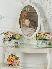 Президиум / Стол молодоженов, Фотозона, Утро невесты, Фотосессия в Весенняя / Летняя от Букет Маркет 2