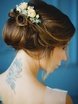 Высокие / Собранные, С аксессуарами / Цветами / Фатой от MakeUp and hairstyle by Saney 2