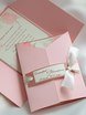 filter_format Нежно-розовое приглашение на свадьбу от Krokusdecor - студия декора Елены Сиухиной 1