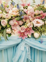 Президиум / Стол молодоженов в Классика, Тематический от Студия декора и флористики Flowermagicom 2