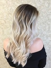 Волны, Распущенные от Свадебный стилист-визажист Варибрус Мария 1