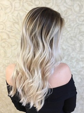 Волны, Распущенные от Свадебный стилист-визажист Варибрус Мария 1