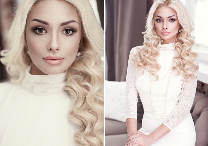 Локоны / Локоны на один бок от Nadya Nezhinka Beauty Studio 3