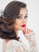 Локоны / Локоны на один бок, С аксессуарами / Цветами / Фатой от Nadya Nezhinka Beauty Studio 3