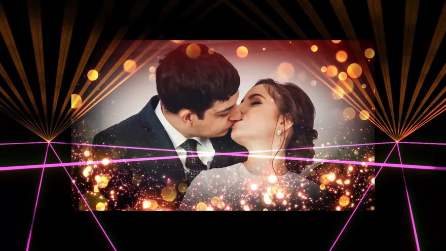 3D мультимедиа-шоу на свадьбу от Laser Artist – профессиональное лазерное шоу 22