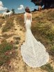 Свадебное платье Demi. Силуэт Рыбка. Цвет Белый / Молочный. Вид 2