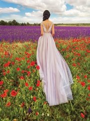 Свадебное платье Lola. Силуэт А-силуэт. Цвет Белый / Молочный. Вид 2