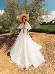 Свадебное платье Felista. Силуэт А-силуэт. Цвет Белый / Молочный. Вид 1