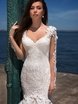 Свадебное платье Thais Mancinella. Силуэт Рыбка. Цвет Белый / Молочный. Вид 1