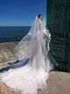 Свадебное платье Thais Mancinella. Силуэт Рыбка. Цвет Белый / Молочный. Вид 2