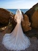 Свадебное платье Lambis Truncata. Силуэт Рыбка. Цвет Белый / Молочный. Вид 3