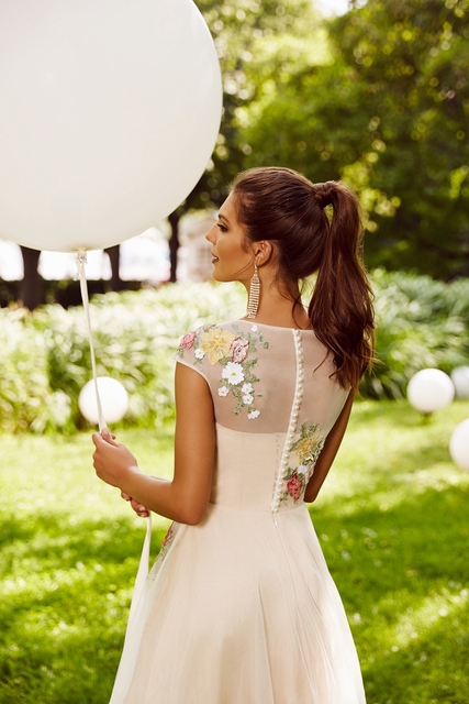 Свадебное платье Бэлла. Силуэт filter_ silhouette. Цвет filter_colour. Вид 2