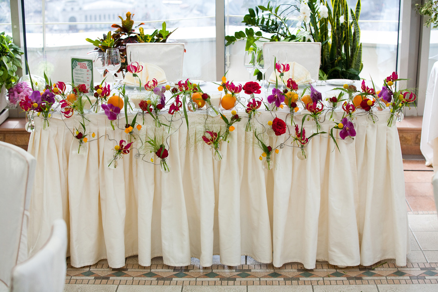 Весенняя / Летняя в Ресторан / Банкетный зал от Студия цветов Slava Rosca 4