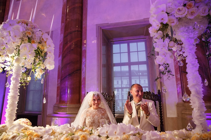 Классика в Выездная регистрация, Ресторан / Банкетный зал от Студия цветов Slava Rosca 16