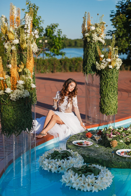 Весенняя / Летняя в На веранде, Природа от Студия цветов Slava Rosca 2