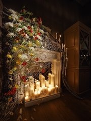 Столы и стулья гостей / Банкет в Зимняя от Студия цветов Slava Rosca 2