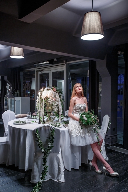 Классика в Ресторан / Банкетный зал от Студия цветов Slava Rosca 3