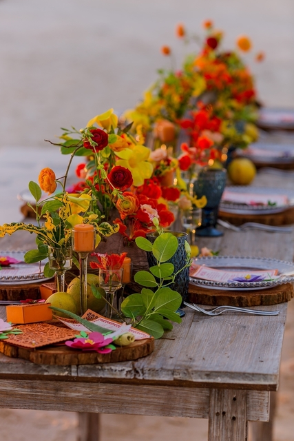 Весенняя / Летняя в Ресторан / Банкетный зал от Студия цветов Slava Rosca 3