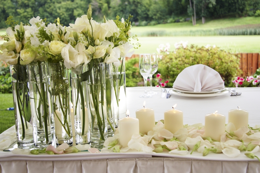 Классика в Ресторан / Банкетный зал от Студия цветов Slava Rosca 3