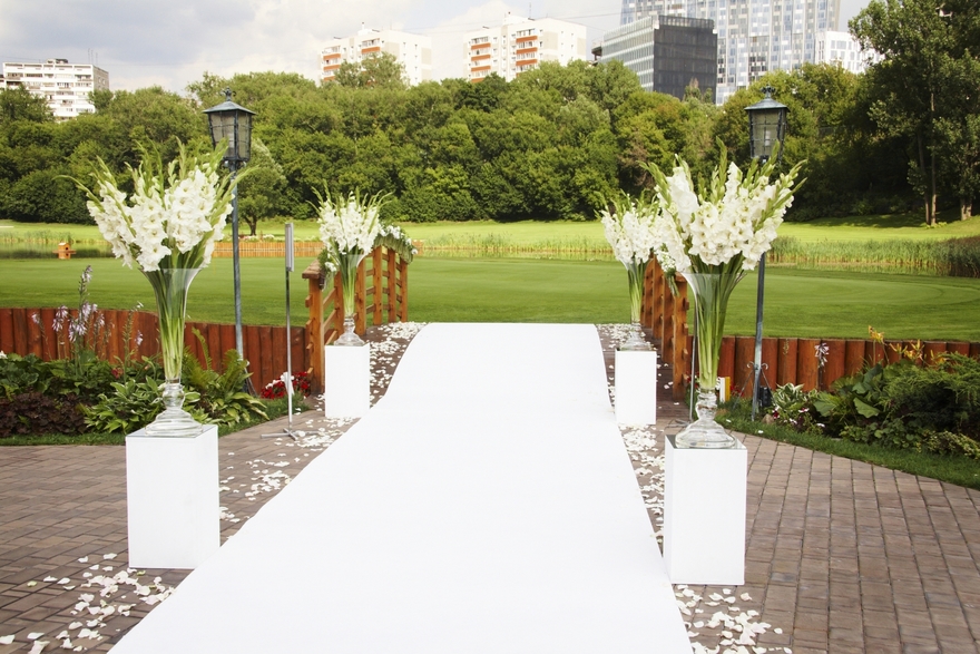 Классика в Ресторан / Банкетный зал от Студия цветов Slava Rosca 6