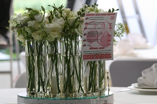 Классика в Ресторан / Банкетный зал от Студия цветов Slava Rosca 7