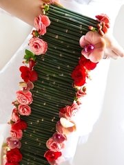 Необычный, Каскадный name от Студия цветов Slava Rosca 1