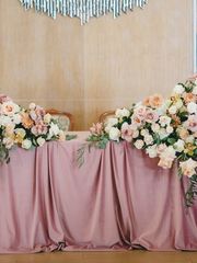 Президиум / Стол молодоженов в Шебби шик, Осенняя от  2