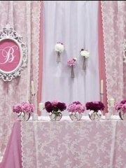 Президиум / Стол молодоженов в Шебби шик, Классика от Студия декора и флористики Charm ELLE 1