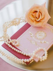 Прямоугольные / Квадратные Оформление свадебных приглашений в розовых оттенках от Студия праздничного декора WHITECAMELIA 2