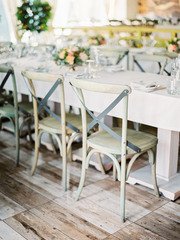 Столы и стулья гостей / Банкет в Весенняя / Летняя, Тематический от Студия праздничного декора WHITECAMELIA 2