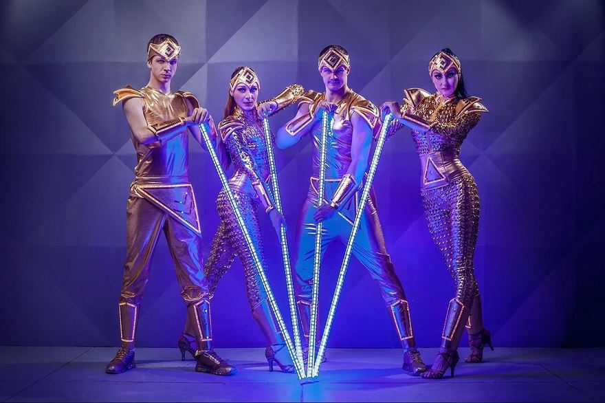 Золото на свадьбу от Свето-цирковое ART SHOW 2