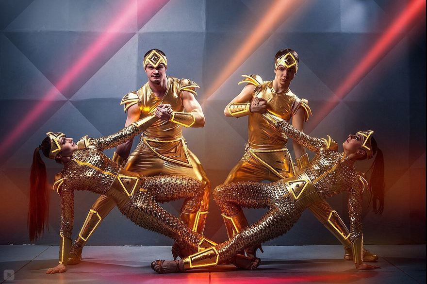 Золото на свадьбу от Свето-цирковое ART SHOW 3