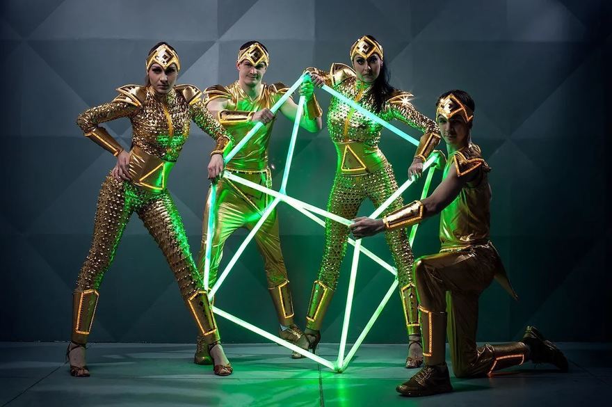 Золото на свадьбу от Свето-цирковое ART SHOW 4